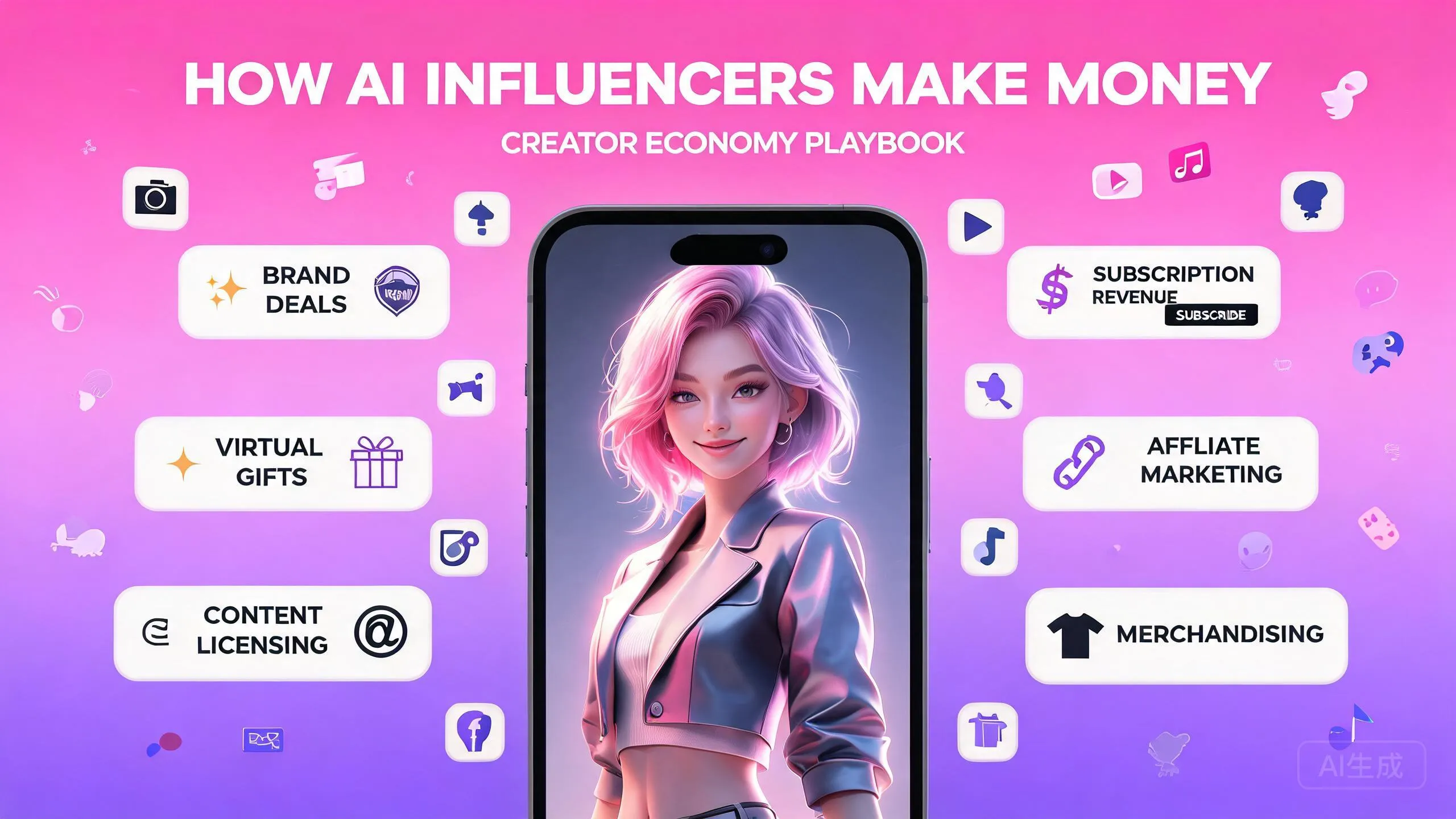 How AI Influencers Make Money 2026: Creator Economy Playbook